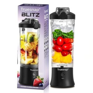 BLITZ Portable Blender 600ml | For Smoothies, Shakes, Cold coffee & Juices Anywhere